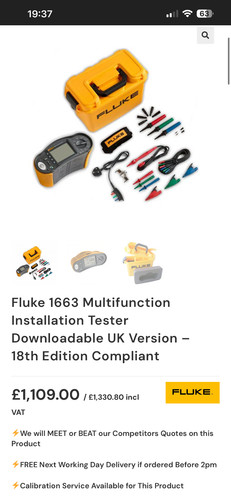 Fluke 1663 multifunction - fluke,